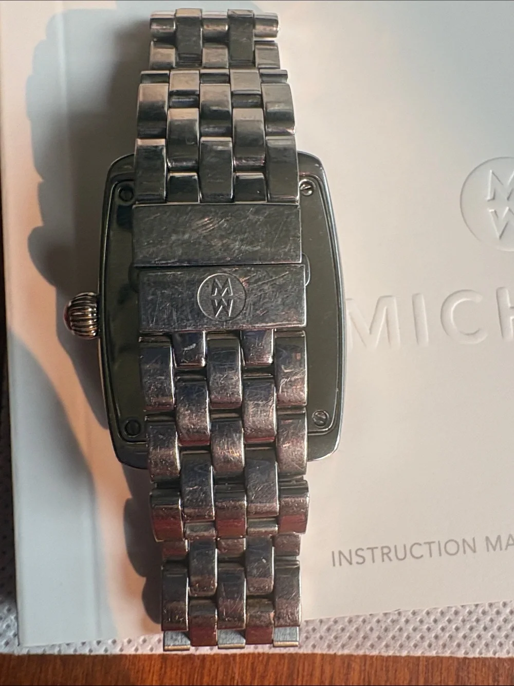 Michele Mini Urban Swiss Diamond Dial Watch